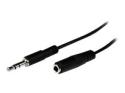 Startech 1m Slim 3.5mm Stereo Extension Audio Cable