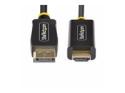 StarTech.com 3.3ft (1m) DisplayPort to HDMI Adapter Cable, 4K 60Hz with HDR, DP to HDMI 2.0b, Active Video Converter, DisplayPort Desktop to HDMI Monitor, M/M