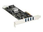 StarTech.com 4 Port USB 3.0 PCIe Card w/ 4 Dedicated Channels