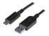 StarTech.com 3 ft 1m USB to USB C Cable - Right side