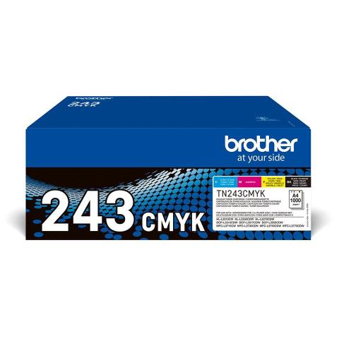 TN-243CMYK - Toner Cartridge 1 Pc(S) - 