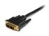 StarTech.com 6ft (1.8m) HDMI to DVI Cable, DVI-D to HDMI Display Cable (1920x1200p), Black, 19 Pin HDMI Male to DVI-D Male Cable Adapter, Digital Monitor Cable, M/M, Single Link - Close up