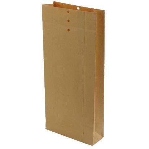 Propac 11812 prøvepose 120x275x40mm brun 250stk  - 