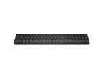 HP 495k - Tastatur - dual mode, 3-zone layout, multi-device, low profile key travel