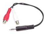 StarTech.com 6in Stereo Audio Y-Cable