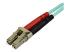 Startech 7m OM3 LC to LC Multimode Duplex Fiber Optic Patch Cable - Close up