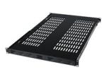 StarTech.com 1U Adjustable Vented Server Rack Mount Shelf