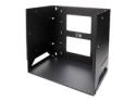 StarTech.com 8U Open Frame Wall Mount Network Rack w/ Built in Shelf