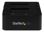 StarTech.com Dual-Bay USB 3.0 eSATA to SATA Hard Drive Docking Station, USB Hard Drive Dock, External 2.53.5 SATA IIIIII, SSDHDD Docking Station, Hot-Swap Hard Drive Bays