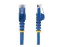 StarTech.com 100ft CAT6 Ethernet Cable, 10 Gigabit Snagless RJ45 650MHz 100W PoE Patch Cord, CAT 6 10GbE UTP Network Cable w/Strain Relief, Blue, Wiring is UL Certified/TIA