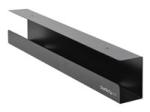 StarTech.com Under Desk Cable Management Tray, Cable Tray Organizer for Office/Standing Desk, Desk or Table Mount Cords/Wire/Power Strip Holder, Computer Cable Manager, 23-1/2"L x 4-1/2"D