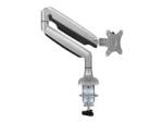 StarTech.com Desk Mount Monitor Arm, Heavy Duty Ergonomic VESA Monitor Arm, Single Display up to 9kg, Full Motion, Height Adjustable, Articulating, Aluminum, C-Clamp/Grommet, Silver