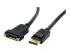 StarTech.com 3 ft. (0.9 m) Displayport Male to Female Cable - Right-angle