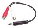 StarTech.com 6in Stereo Audio Y-Cable