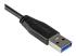 StarTech 0.5m 20in Slim Micro USB 3.0 Cable M/M - Close up