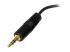 Startech 6 ft. (1.8 m) 3.5mm Audio Cable - Close up