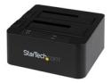 StarTech.com Dual-Bay USB 3.0 eSATA to SATA Hard Drive Docking Station, USB Hard Drive Dock, External 2.53.5 SATA IIIIII, SSDHDD Docking Station, Hot-Swap Hard Drive Bays
