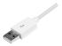Startech 3m (10ft) Long White Apple® 8-pin Lightning Connector to USB Cable for iPhone / iPod / iPad - Right-angle