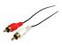 Startech 3 ft Stereo Audio Cable - Right-angle