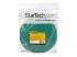Startech 50ft Hook and Loop Roll, Cut-to-Size Reusable Cable Ties, Bulk Industrial Wire Fastener Tape / Adjustable Fabric Wraps Green / Resuable Self Gripping Cable Management Straps - Front