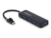StarTech.com 4-Port USB-C Hub, 5Gbps, USB-C to 4x USB-A, Bus Powered - 