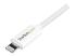 Startech 3m (10ft) Long White Apple® 8-pin Lightning Connector to USB Cable for iPhone / iPod / iPad - Right-angle