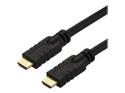 StarTech.com 10m(30ft) HDMI 2.0 Cable, 4K 60Hz Active HDMI Cable, CL2 Rated for In Wall Installation, Long Durable High Speed Ultra-HD HDMI Cable, HDR 10, 18Gbps, Male to Male Cord, Black