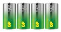 GP Super Alkaline Battery, Size C, 14A/LR14, 1.5V (4-pack)