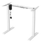 Deltaco Office 2-Stage Single Motor Electric Sit-stand Desk Frame