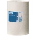 Håndklæderulle, Tork M1 Basic, 1-lags, Mini, 120m x 21,5cm, Ø14cm, hvid, genanvendt papir, uden hylse