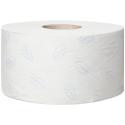 Jumborulle, Tork T2 Premium, 2-lags, Mini, 170m x 9,7cm, Ø18,8cm, hvid, genanvendt papir