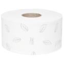 Jumborulle, Tork T2 Advanced, 2-lags, Mini, 170m x 9,4cm, Ø18,8cm, hvid, genanvendt papir