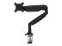Startech Desk Mount Monitor Arm, Heavy Duty Ergonomic VESA Monitor Arm, Single Display up to 9kg, Full Motion, Height Adjustable, Articulating, Aluminum, C-Clamp/Grommet, Black - Etusivu
