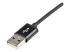 Startech 1m (3ft) Black Apple 8-pin Lightning Connector to USB Cable for iPhone / iPod / iPad - Close up