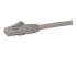 N6PATC5MGR - Startech 5m CAT6 Ethernet Cable, 10 Gigabit Snagless RJ45 650MHz 100W PoE Patch Cord, CAT 6 10GbE UTP Network Cable w/Strain Relief, Grey, Wiring is UL Certified/TIA - Close up