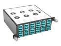 Eaton Tripp Lite Series 40Gb-10Gb Breakout Cassette x3 8-Fiber OM4 MTP/MPO to x12 Dup LC