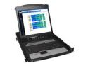 Eaton Tripp Lite Series 8-Port Rack Console KVM Switch built in IP w/ 19" LCD 1U