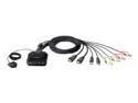 ATEN CS22H - KVM / audio / USB switch