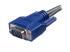 StarTech 10 ft Ultra-Thin USB VGA 2-in-1 KVM Cable (SVUSBVGA10) - Close up