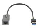 Startech USB to Ethernet Adapter, USB 3.0 to 10/100/1000 Gigabit Ethernet LAN Converter for Laptops, 1ft (30cm) Attached Cable, USB to RJ45 Adapter, USB NIC Adapter, Ethernet Dongle