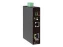 Eaton Tripp Lite Series Industrial Gigabit Ethernet PoE injector, 60W PoE++, 802.3bt, Midspan, -40C to +75C, IP30 housing, Dual 24