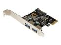 Startech 2 Port PCI Express USB 3.0 Controller Card w/ SATA Power