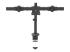 Startech Desk Mount Triple Monitor Arm, Ergonomic VESA 3 Monitor Mount up to 27", Articulating & Height Adjustable Pole Mount, Tilt/Swivel/Rotate LCD/LED Screen, Desk Clamp/Grommet - Close up