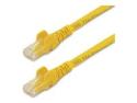 Startech 75ft CAT6 Ethernet Cable, 10 Gigabit Snagless RJ45 650MHz 100W PoE Patch Cord, CAT 6 10GbE UTP Network Cable w/Strain Relief, Yellow, Wiring is UL Certified/TIA