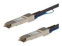 Startech Cisco QSFP-H40G-CU3M Compatible 3m 40G QSFP+ to QSFP+ DAC Twinax, 40GbE QSFP+ Copper DAC 40 Gbps Low Power Passive Transceiver Module DAC, Cisco Firepower C9200, QSFP+ Cable