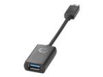 HP USB-adapter - USB typ A (hona) till USB-C (hane)
