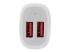 USB2PCARWHS - Startech Dual Port USB Car Charger - 