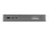 Startech USB-C & USB-A Dock, Hybrid Universal Laptop Docking Station with 100W Power Delivery, Dual Monitor 4K 60Hz HDMI & DisplayPort, 4x USB 3.1 Gen 1 Hub, Gigabit Ethernet (GbE) - Front
