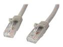 Startech 7m CAT6 Ethernet Cable, 10 Gigabit Snagless RJ45 650MHz 100W PoE Patch Cord, CAT 6 10GbE UTP Network Cable w/Strain Relief, Grey, Wiring is UL Certified/TIA