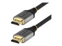 Startech 20in (0.5m) Premium Certified HDMI 2.0 Cable with Ethernet, High-Speed Ultra HD 4K 60Hz HDMI Cable HDR10, ARC, HDMI Cord For Ultra HD Monitors, TVs, Displays, w/ TPE Jacket